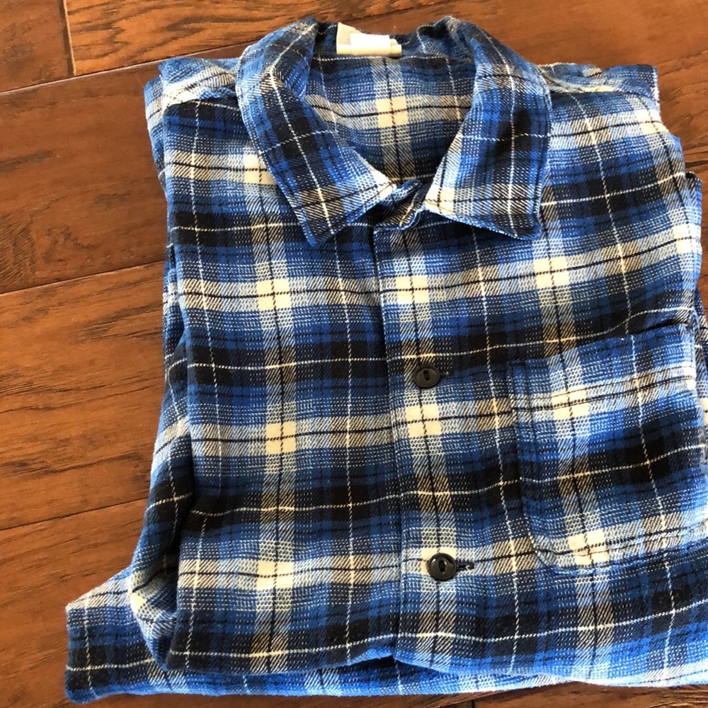 Lands and pajamas size kids large 14–16 blue